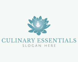 Lotus Flower Therapy logo design