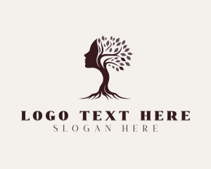 Yoga - Nature Ecology Tree logo design