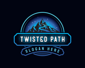 Outdoor Mountain Path logo design