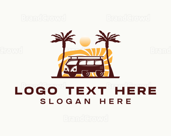 Camper Van Travel Logo