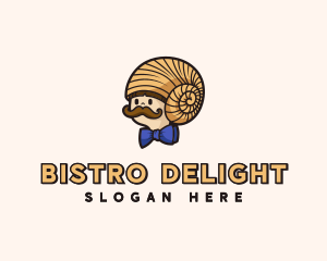 Pastry Bread Boy logo design