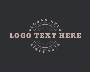 Old School - Hipster Business Company logo design
