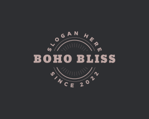 Hipster Business Company logo design