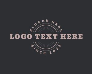 Hipster Business Company Logo