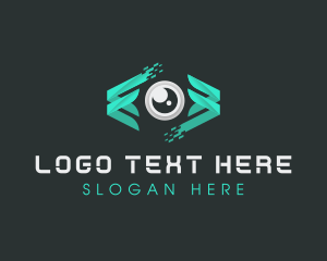 Ophthalmologist - Eye Surveillance Tech logo design