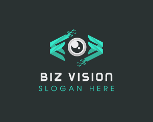 Eye Surveillance Tech logo design