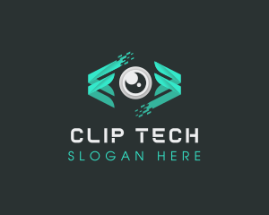 Eye Surveillance Tech logo design