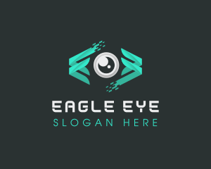 Eye Surveillance Tech logo design