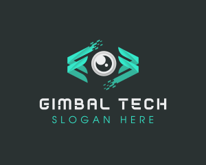 Eye Surveillance Tech logo design