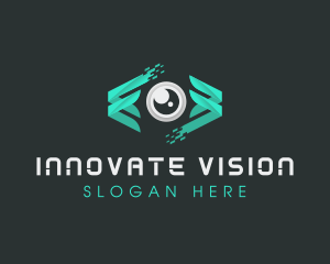 Eye Surveillance Tech logo design