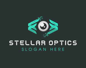 Eye Surveillance Tech logo design