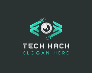 Eye Surveillance Tech logo design