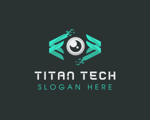 Eye Surveillance Tech logo design