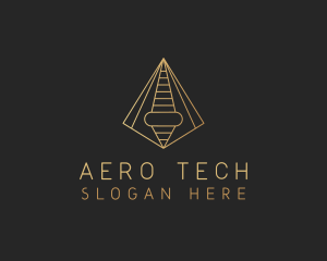 Pyramid Tech Developer logo design