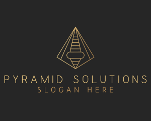 Pyramid - Pyramid Tech Developer logo design