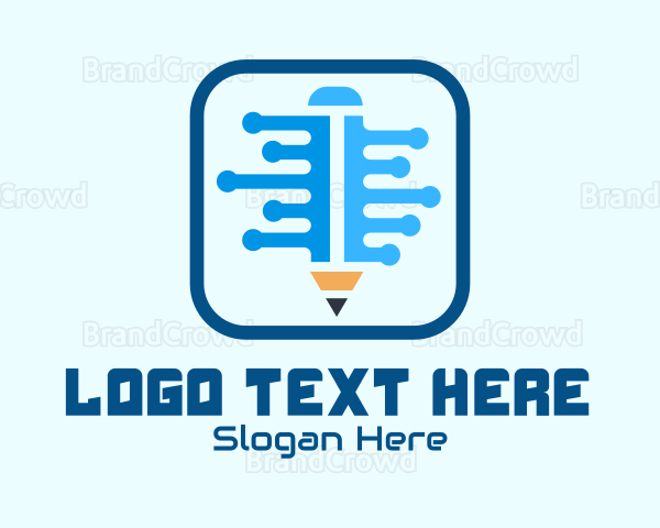 Writing Code App Logo