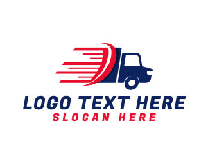 Removalist - Transport Movers Truck logo design