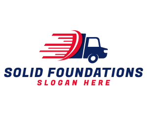 Transport Movers Truck Logo