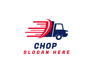 Trailer - Transport Movers Truck logo design