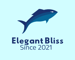 Fast Food - Blue Tuna Fish logo design