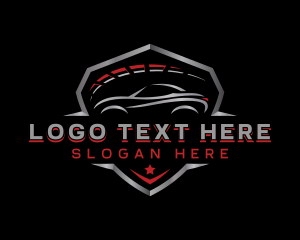 Badge - Car Shield Automotive logo design