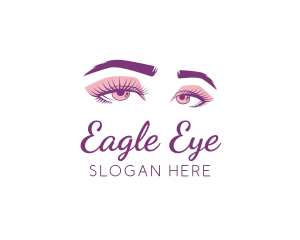 Sparkle Feminine Eyes logo design