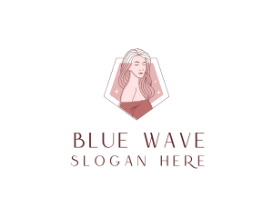 Beauty Babe Woman Fashion logo design