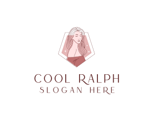 Beauty Babe Woman Fashion logo design