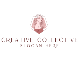 Beauty Babe Woman Fashion logo design