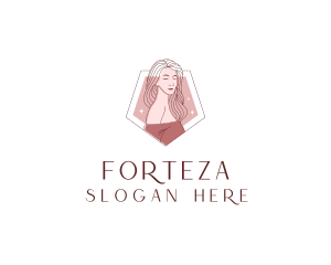 Beauty Babe Woman Fashion logo design