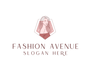 Beauty Babe Woman Fashion logo design