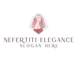 Beauty Babe Woman Fashion logo design