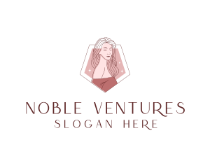 Beauty Babe Woman Fashion logo design