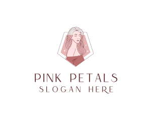 Beauty Babe Woman Fashion logo design