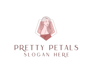 Beauty Babe Woman Fashion logo design