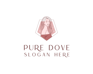 Beauty Babe Woman Fashion logo design