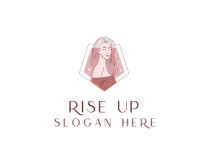 Beauty Babe Woman Fashion logo design