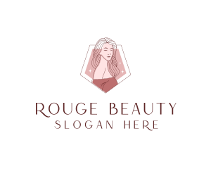 Beauty Babe Woman Fashion logo design