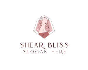 Beauty Babe Woman Fashion logo design