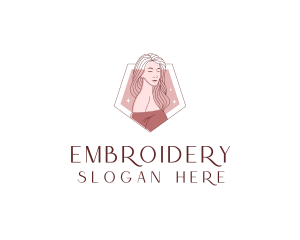 Beauty Babe Woman Fashion logo design