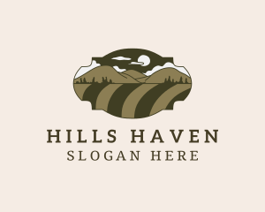 Outdoor Hills Farm logo design