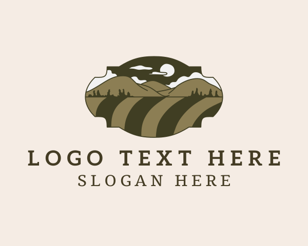 Field - Outdoor Hills Farm logo design