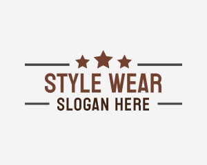 Hipster Star Business logo design