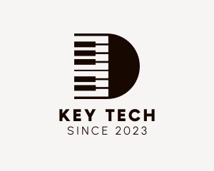 Keyboard - Piano Keyboard Musician logo design