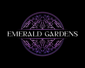 Garden Vine Elegant logo design