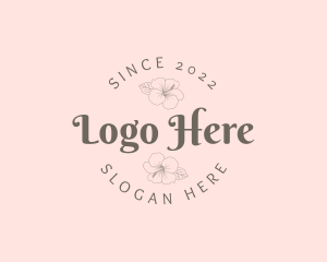 Scent - Feminine Round Badge logo design