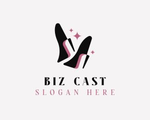 High Heels - Luxury Stilettos Shoes logo design