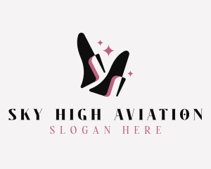 Luxury Stilettos Shoes logo design