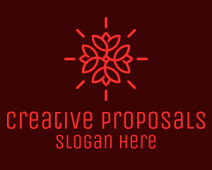 Proposal - Red Lily Decor logo design
