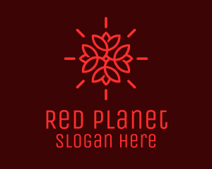 Red Lily Decor logo design